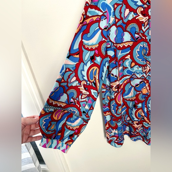 Passport Colorful Paisley Women's Top - Picture 5 of 6